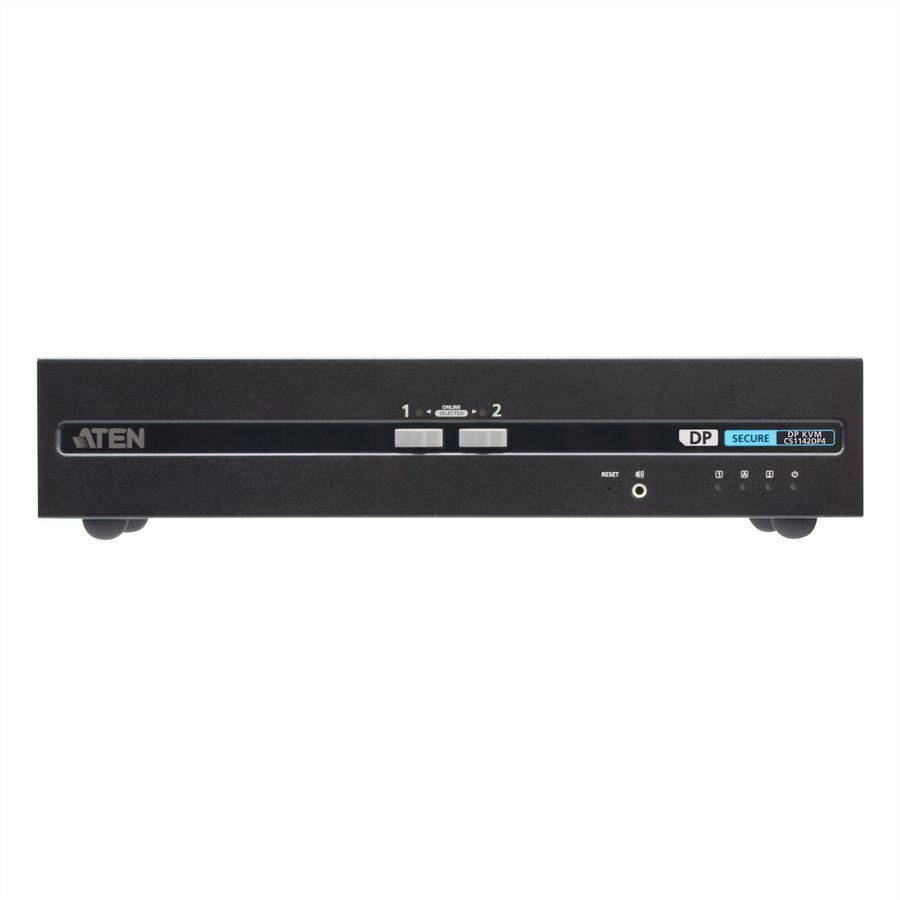 ATEN CS1142DP4 2-Poorts USB DisplayPort Secure KVM Switch