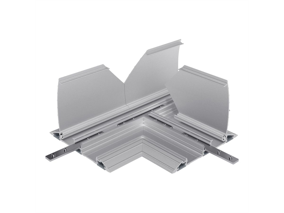 DATAFLEX Addit cable protector, T-connection 462, silver