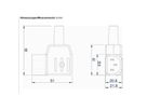 BACHMANN IEC plug type 747 70C, Angled plug