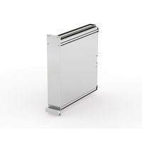 SCHROFF Frame Type Plug-In Unit PRO, Plain Cover, 1 Connector, 6 U, 10 HP, 227 mm