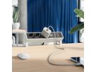 BACHMANN DESK2 3x geaard stopcontact GST18 Inox