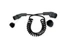 ROLINE Auto oplaadkabel Type2, 3-fase, 480VAC (3P+N+E), 16 A, 11 kW, spiraalkabel , 3 m