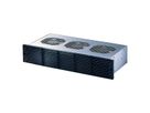 SCHROFF 19" Duwventilator, 2 HE, Axiaal, 115 VAC, Werkbladdiepte 160 mm, 300 - 330 m³h