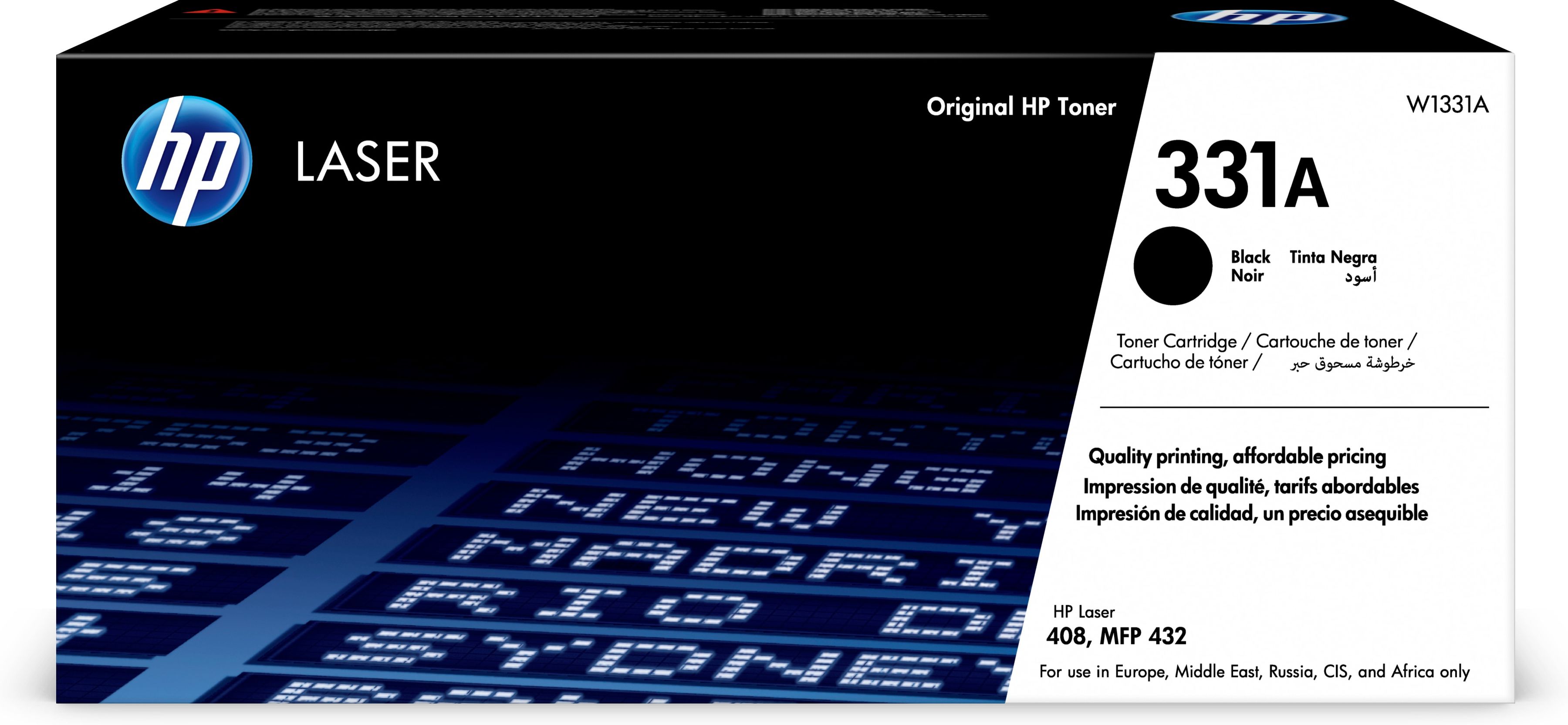 HP 331A tonercartridge 1 stuk(s) Origineel Zwart