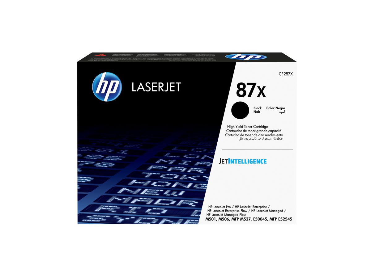 HP 87X originele high-capacity zwarte LaserJet tonercartridge