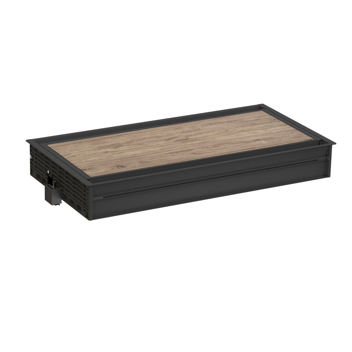 BACHMANN VENID mounting frame, black