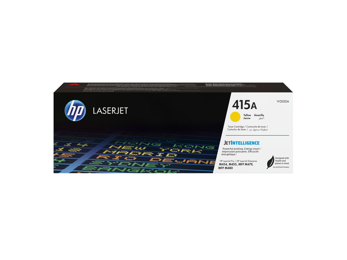 HP 415A Yellow Original LaserJet Toner Cartridge