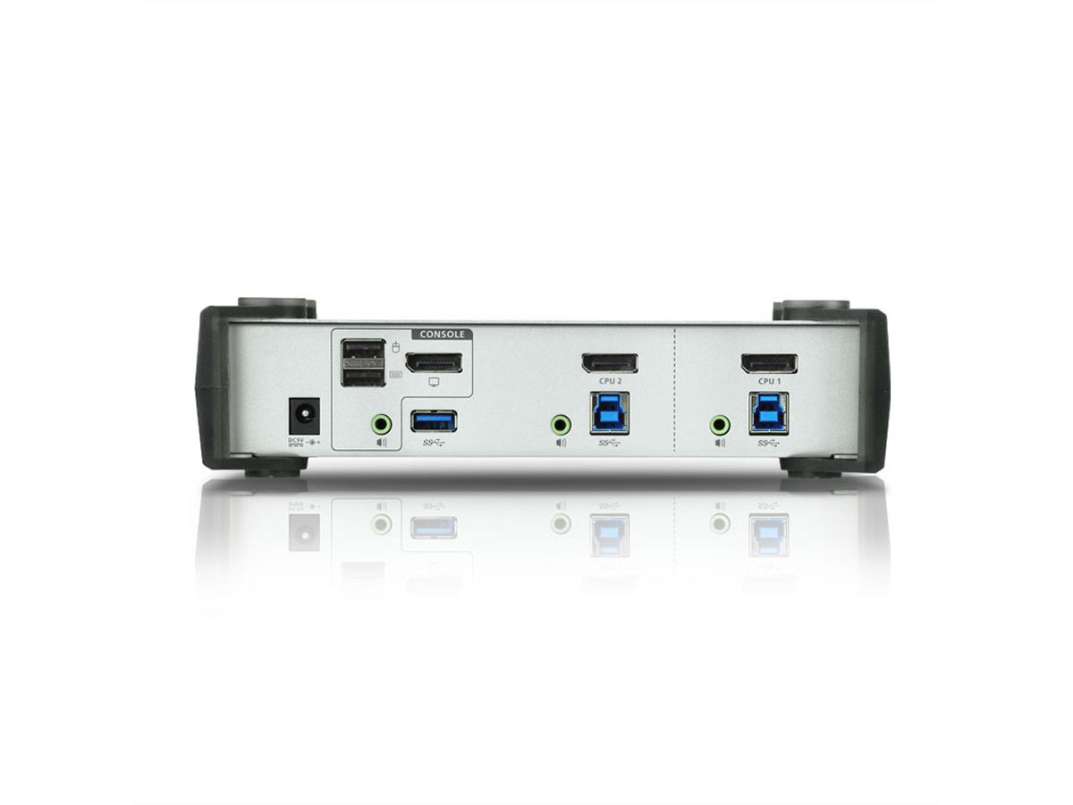 ATEN CS1912 DisplayPort KVM switch 2-poorts