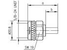 TELEGÄRTNER N-Crimpstecker, für RG-58C/U
