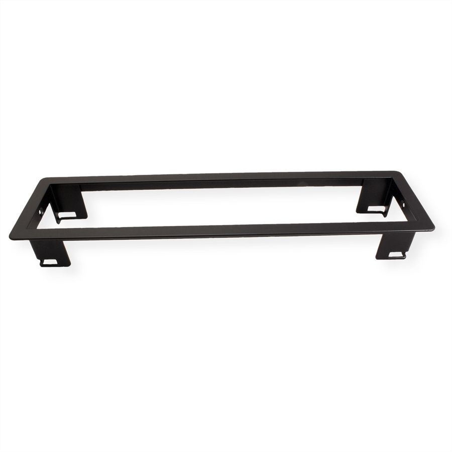 BACHMANN POWER FRAME installation frame Medium 4-gang, black