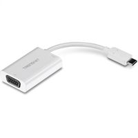 TRENDnet TUC-VGA2 USB-C VGA Wit kabeladapter/verloopstukje
