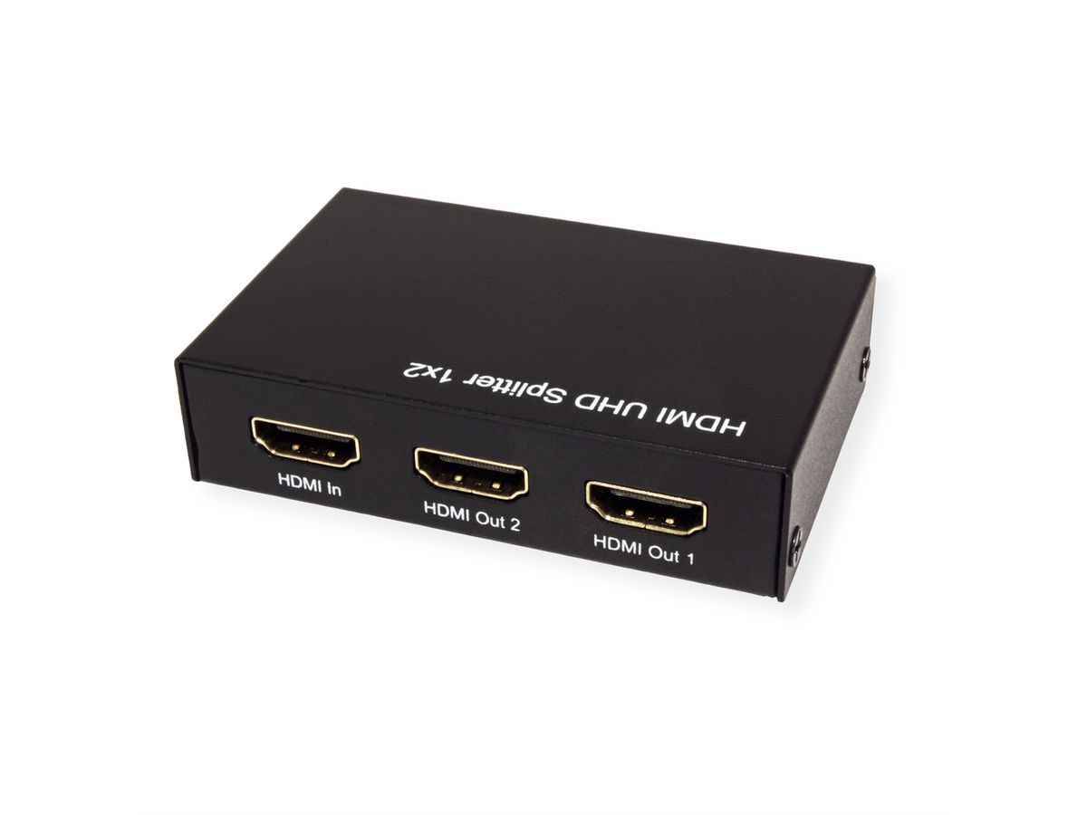 ROLINE 4K HDMI Video-Splitter, 2-voudig