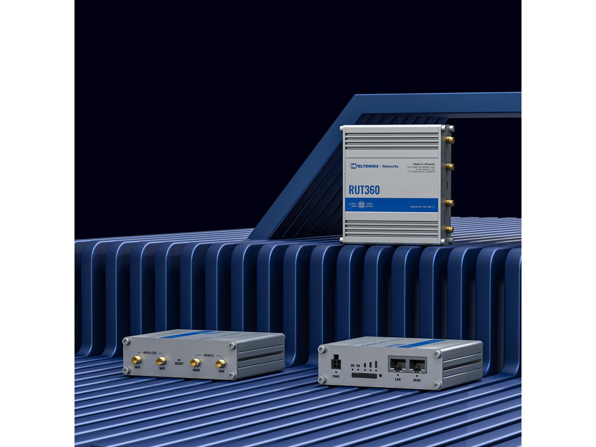 TELTONIKA RUT360 LTE/4G/3G Industriële router