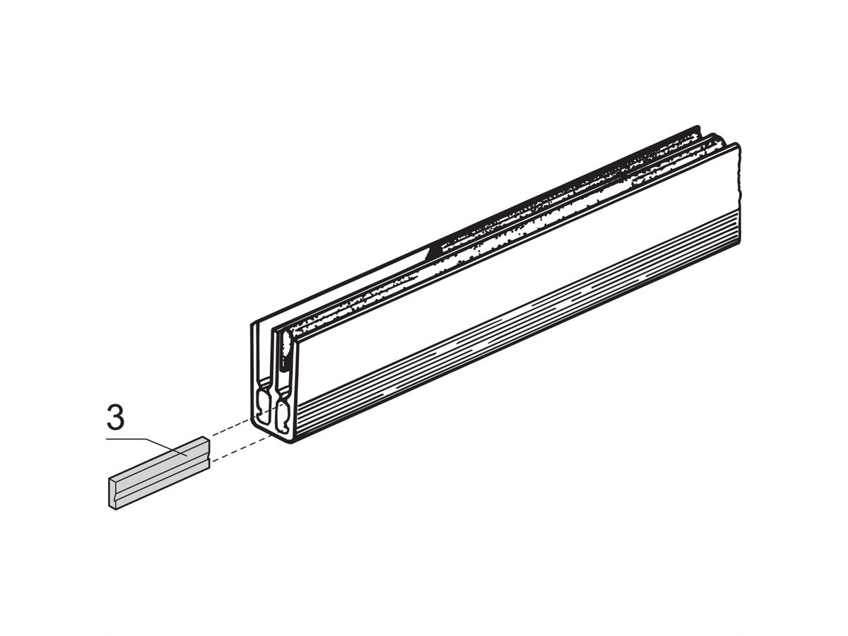 SCHROFF Montagebeugel voor busbar 1, 2?Palen