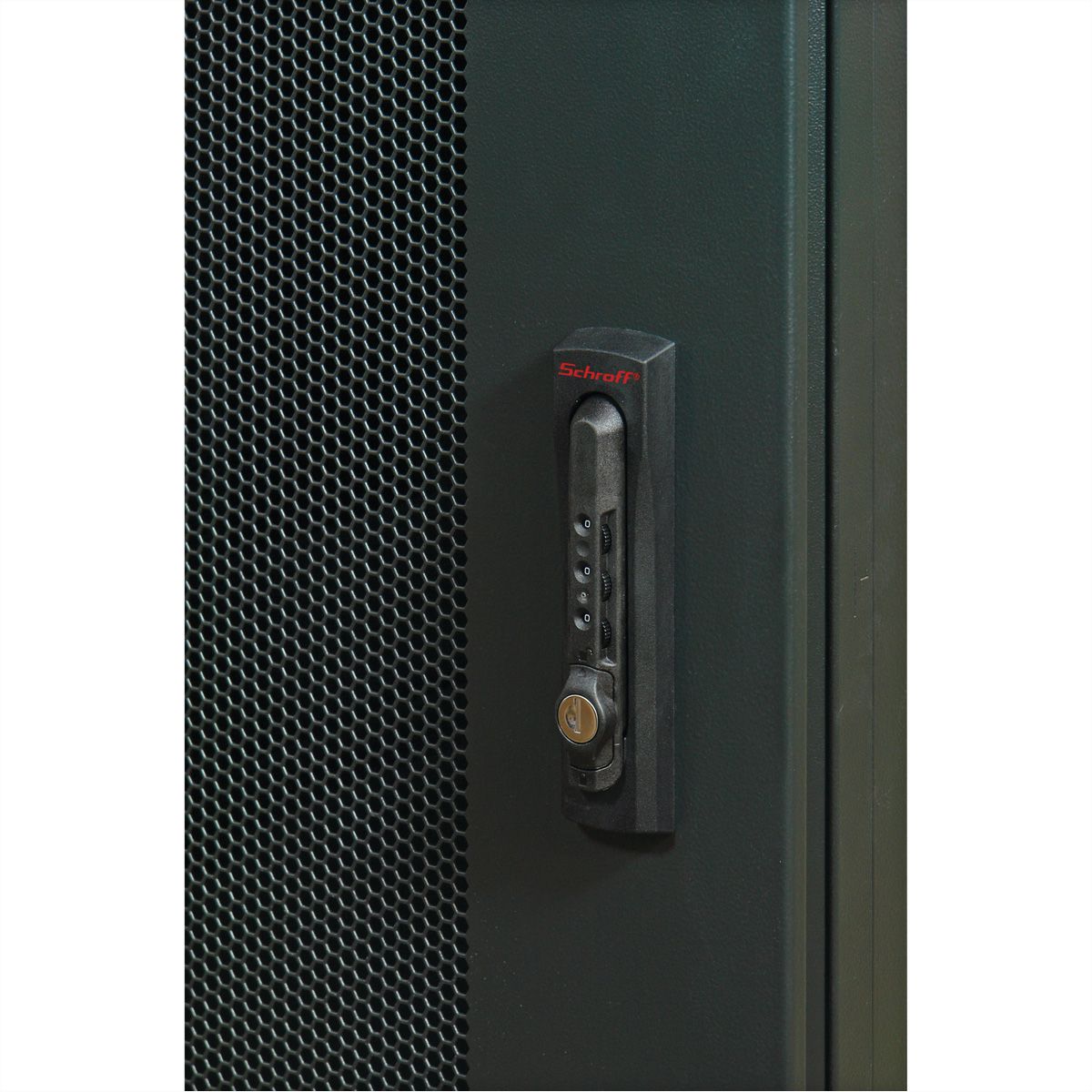 SCHROFF Varistar systeemkast, RAL 7021, 4 vakken, 42 HE, 2000H, 800W, 1200D
