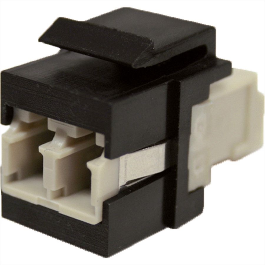 BACHMANN Keystone fibre optic duplex coupler LC/LC