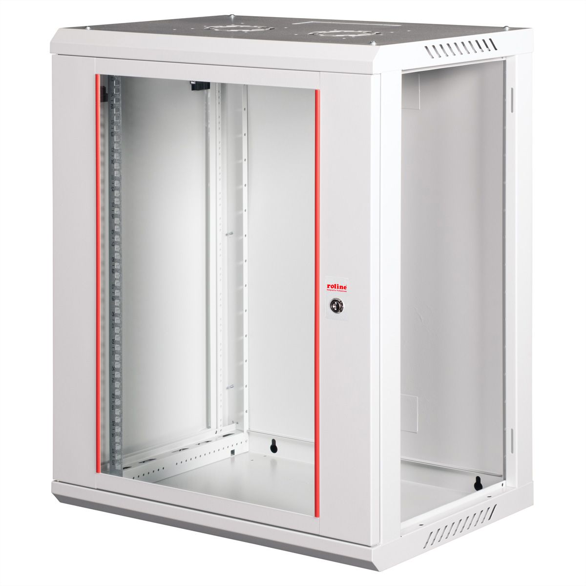 ROLINE 19-inch wandbehuizing Basic Plus 15U, 600x450 BxT grijs