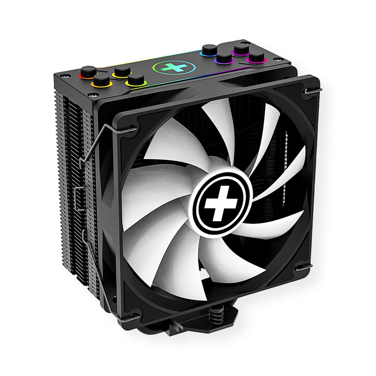 Xilence M704PRO.ARGB AMD and Intel CPU Cooler, 120mm ARGB PWM Fan, 180W TDP