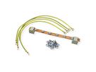 ROLINE potentiaal vereffeningsrail, 220 mm inclusief aardingskabel
