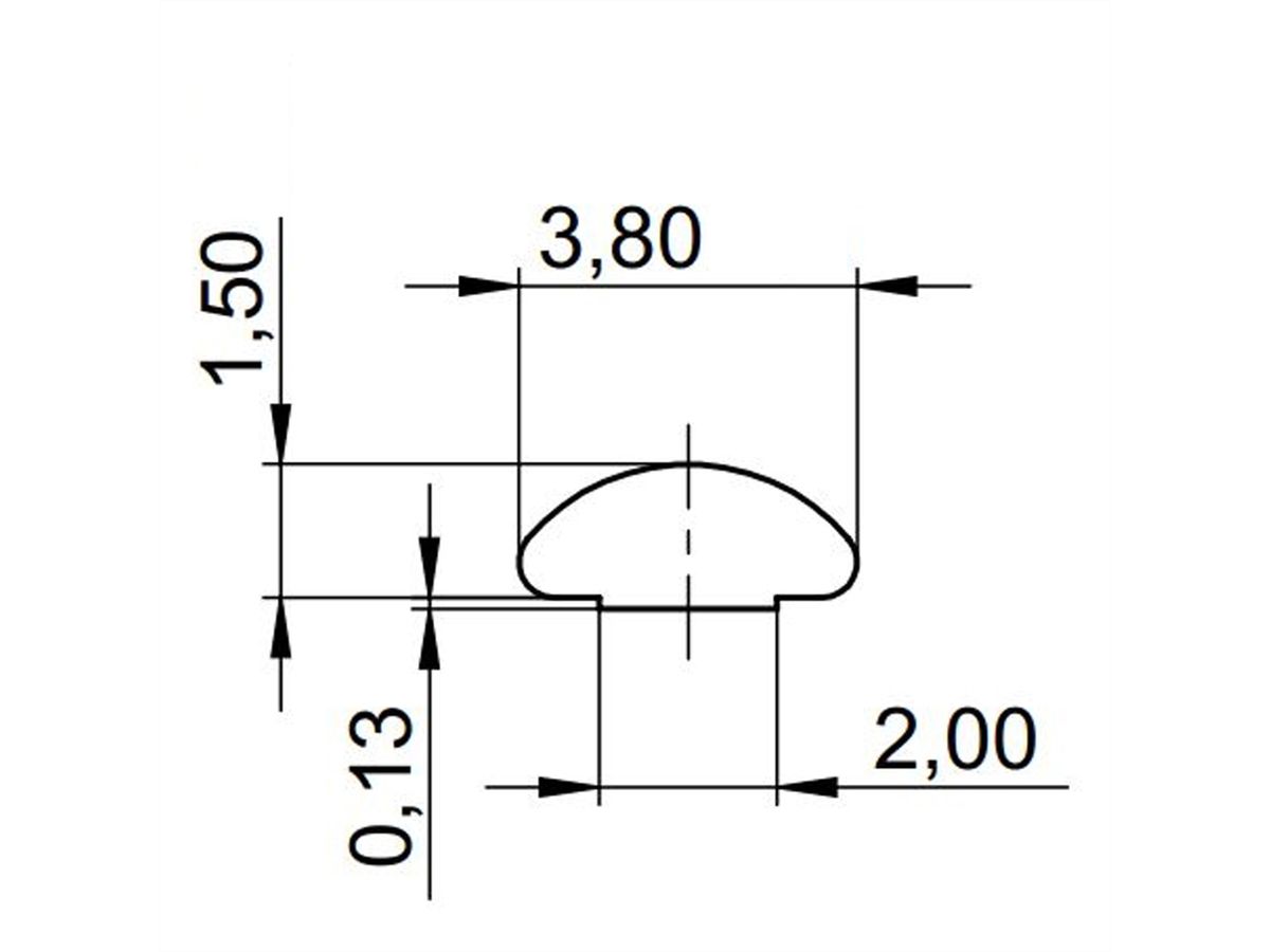 SCHROFF Front Panel EMC Textile Shielding Kit, -40? +70°C, 6 U, 10 pieces