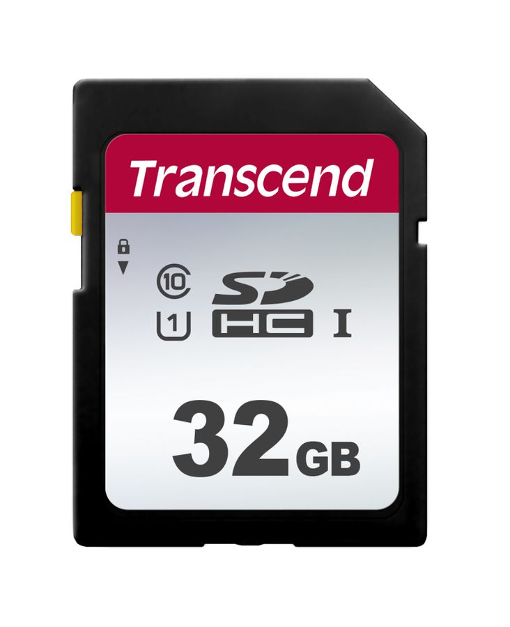 Transcend 300S flashgeheugen 32 GB SDHC NAND Klasse 10