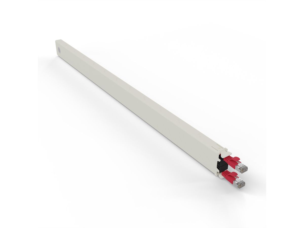 patchbox.one Kassette 30RU STP rot Cat.6a 1,8m