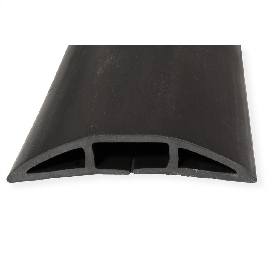 ROLINE Flex Cable Duct, TPE, black, 1.8 m