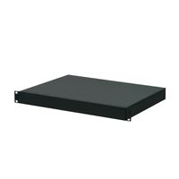 SCHROFF 19" rekgemonteerd chassis, niet geperforeerd, 1 HE, 84 PK, 310 mm