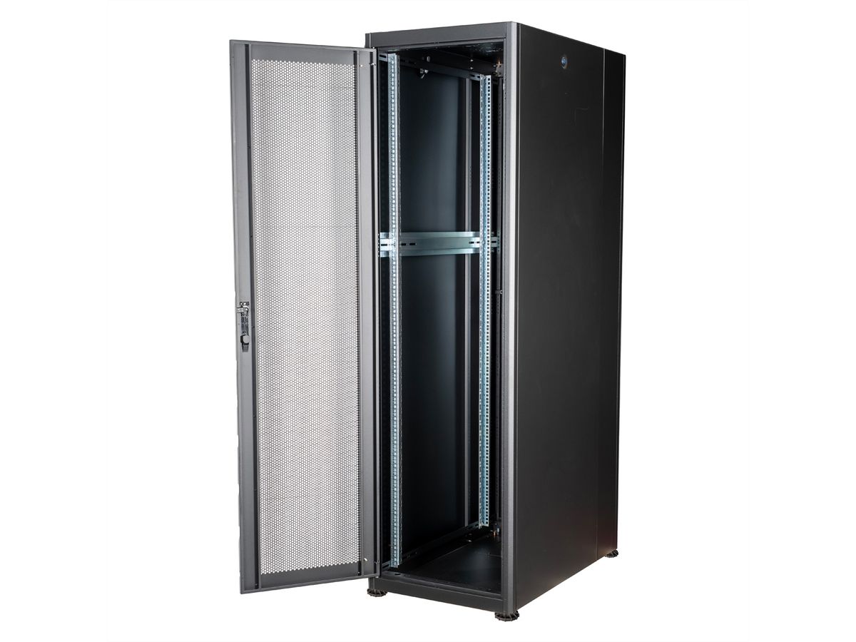 ROLINE 19-inch Server Cabinet Basic 42 U, 600x1000 WxD perforated black