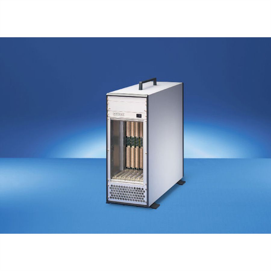 SCHROFF VME64x-systeem, Tower, 4 HE, open frame voeding