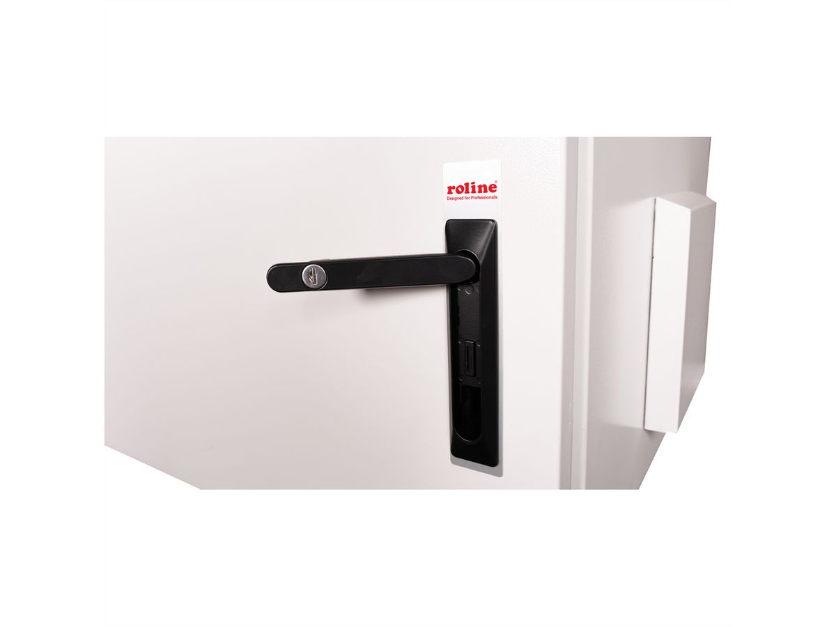 ROLINE 19-inch wandbehuizing Pro 7 U, 600x600 BxT IP55 buiten grau