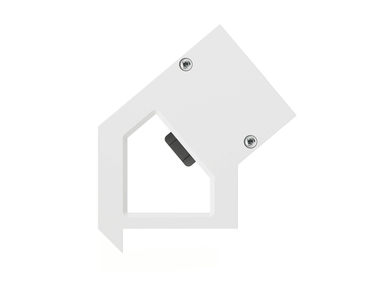 BACHMANN DESK2 white 2xCH 90°, 1x USB C/C 65W L=0.2m RAL9010