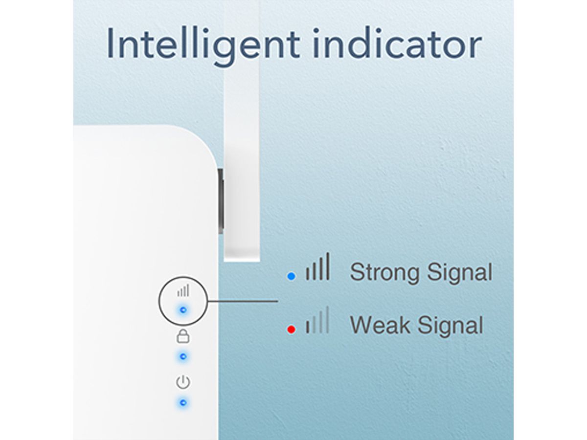 CUDY RE1200 AC1200 Wi-Fi Mesh Repeater