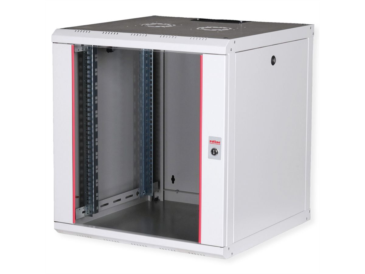 ROLINE 19-inch wandbehuizing Pro 12 U, 600x600 BxD grijs