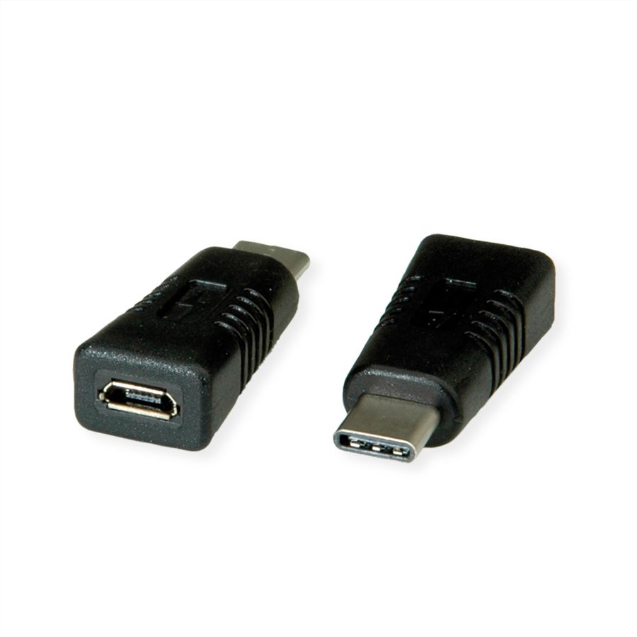 VALUE Adapter, USB 2.0, C - Micro B, M/F, OTG