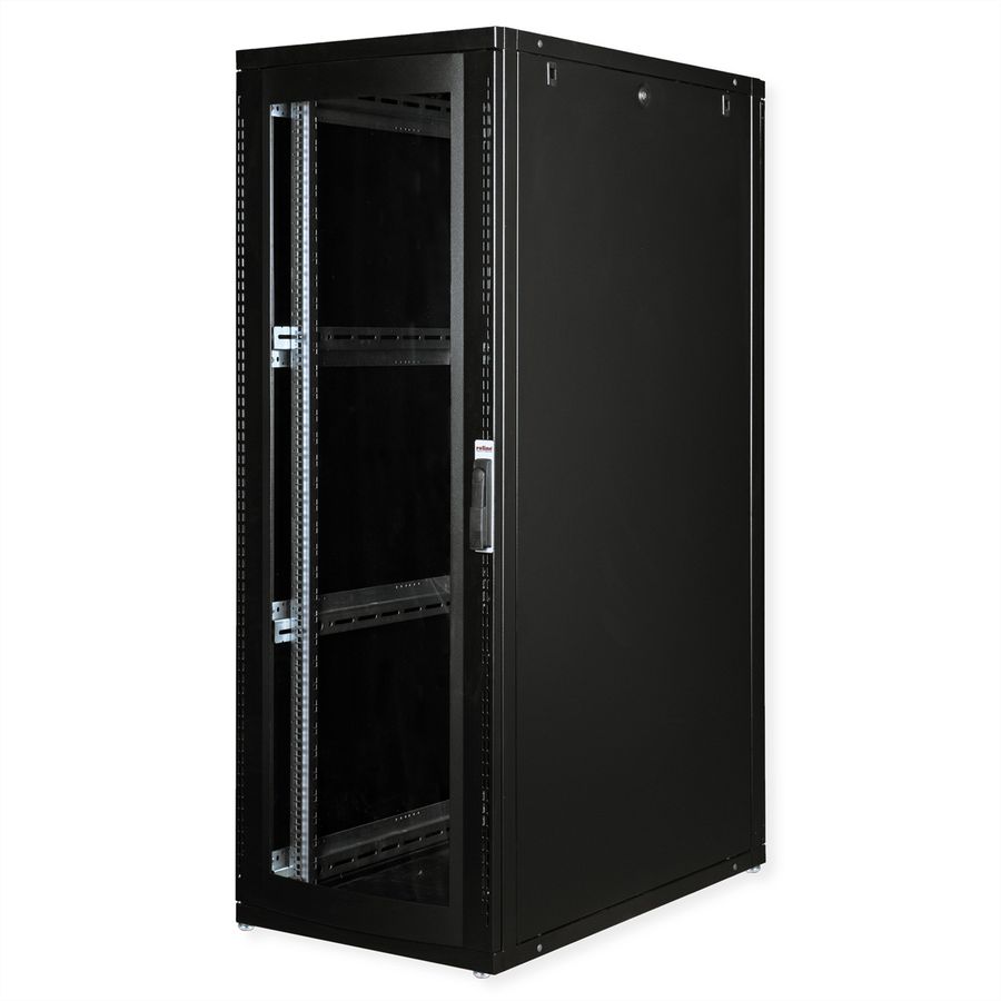 ROLINE 19-inch server rack Pro 36 U, 600x1000 WxD black perspex