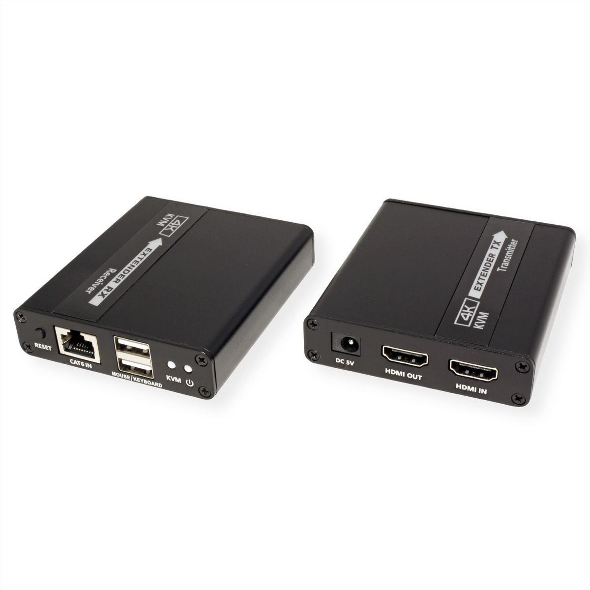 VALUE KVM-Extender via Cat.6/6A, HDMI, max. 70m