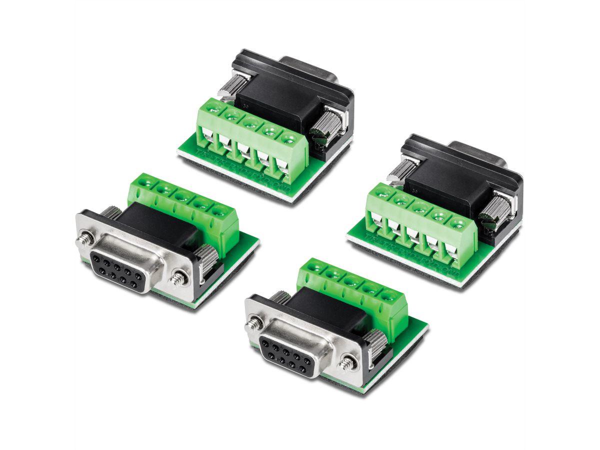 TRENDnet TI-S400 Adapter 4 stuks, RS232 naar RS422/RS485-converter