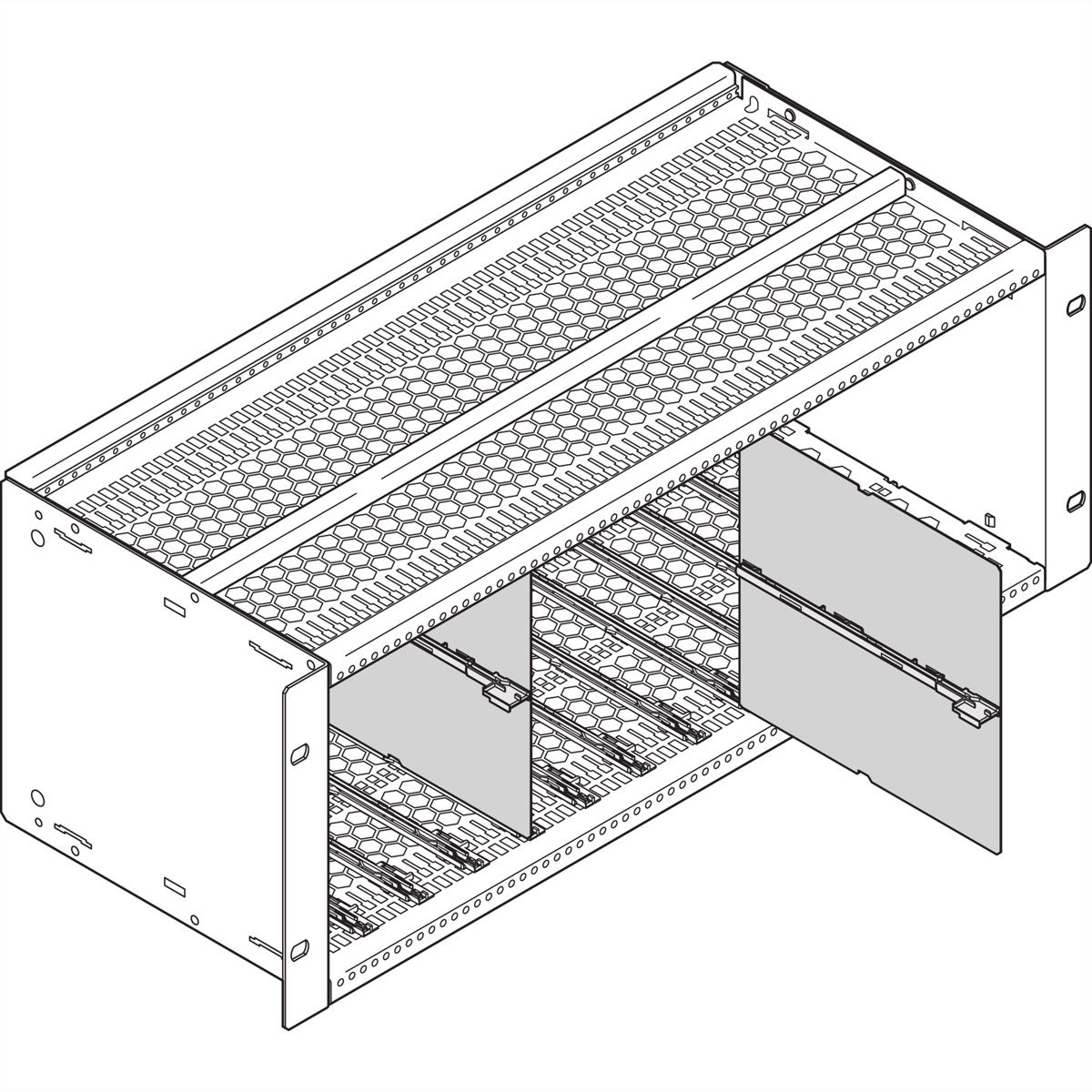 SCHROFF MTCA splitset
