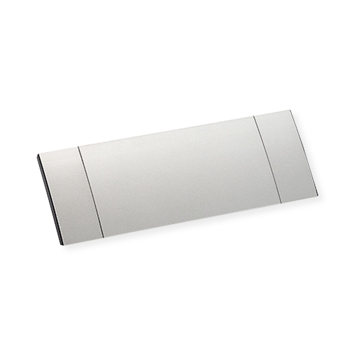 BACHMANN POWER FRAME COVER Klein 3-voudig, inox