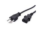 VALUE Power Cable, Straight IEC, CH, black, 1.8 m