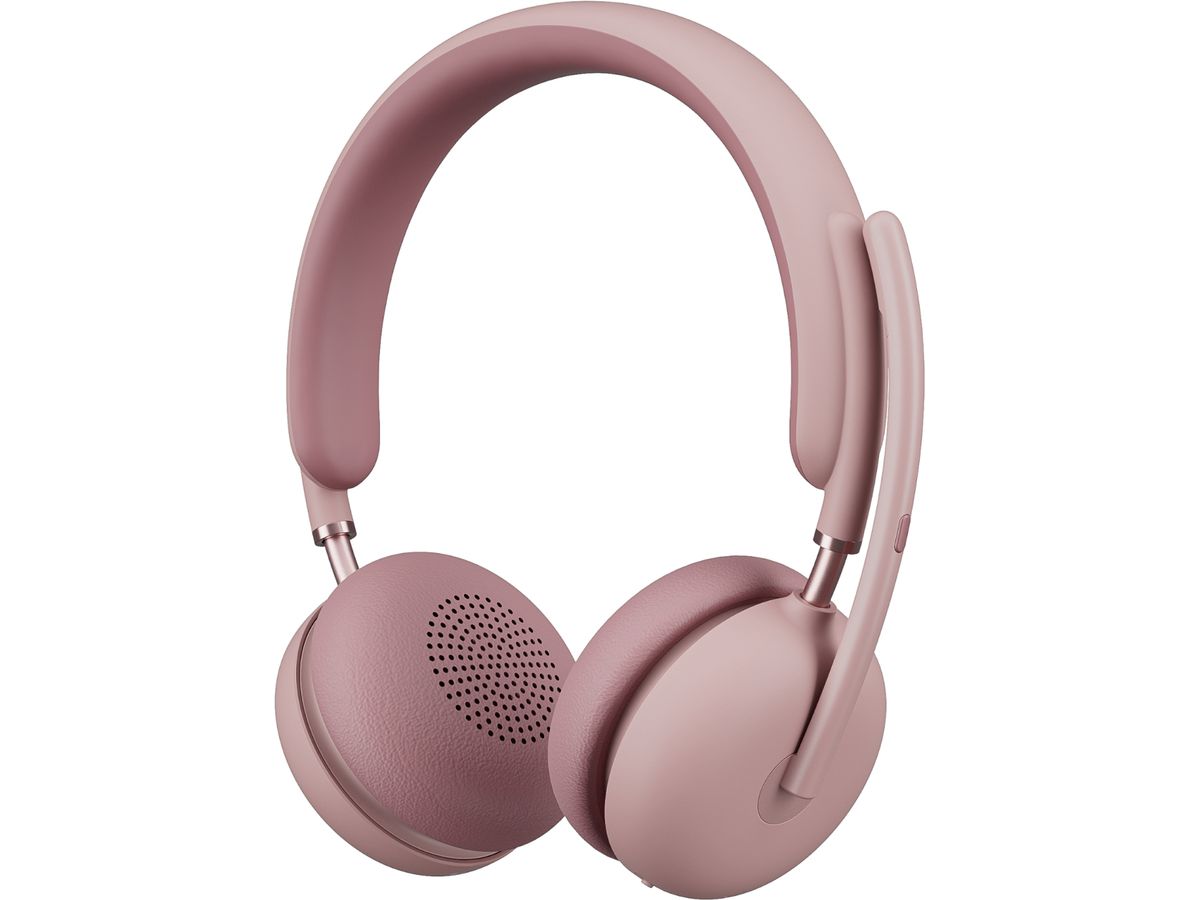 Logitech Zone Wireless 2 Headset Bedraad en draadloos Hoofdband Kantoor/callcenter USB Type-C Bluetooth Roze