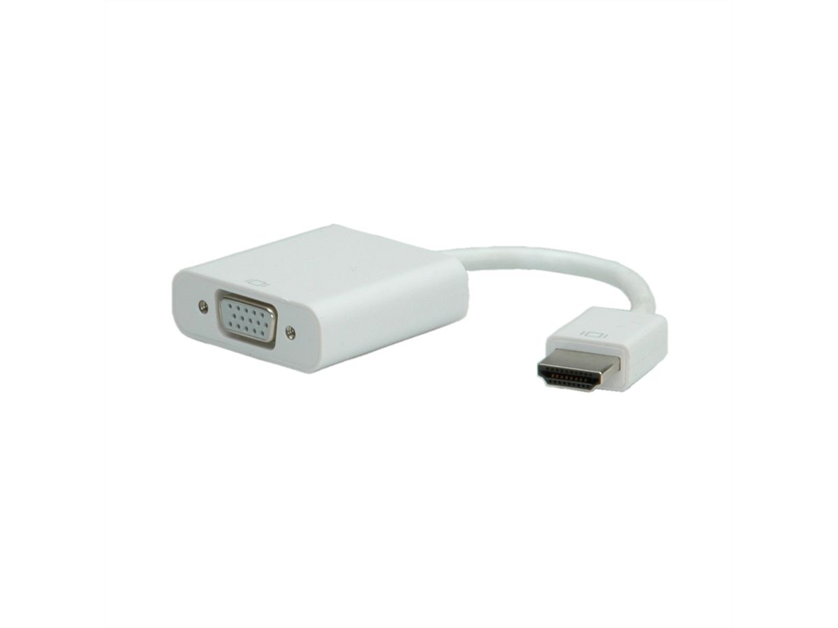 ROLINE HDMI-VGA-adapterkabel, HDMI M/VGA F