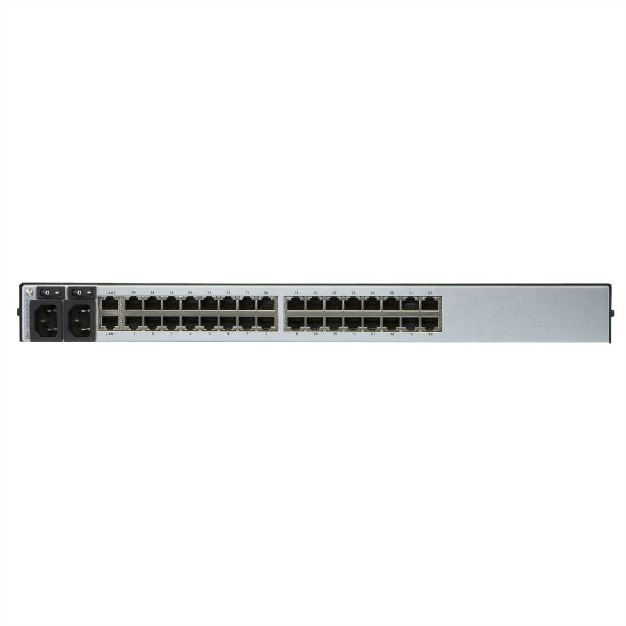 ATEN SN0132O 32-poorts seriële consoleserver met dubbele voeding/LAN