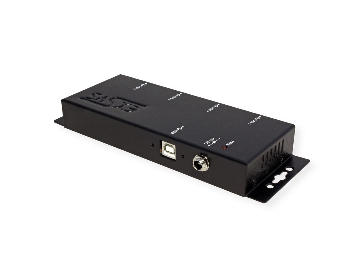 EXSYS EX-1166HMV 4 poort externe USB 2.0 Hub metaal