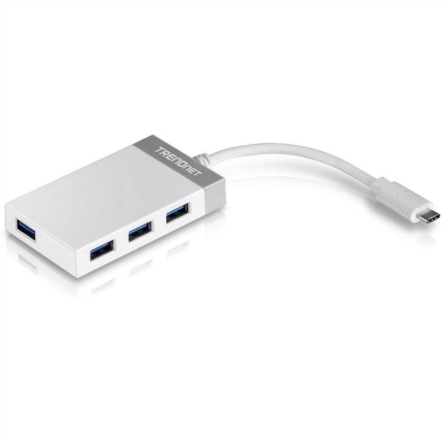 TRENDnet TUC-H4E 4-Port USB-C Mini Hub Version v2.0R