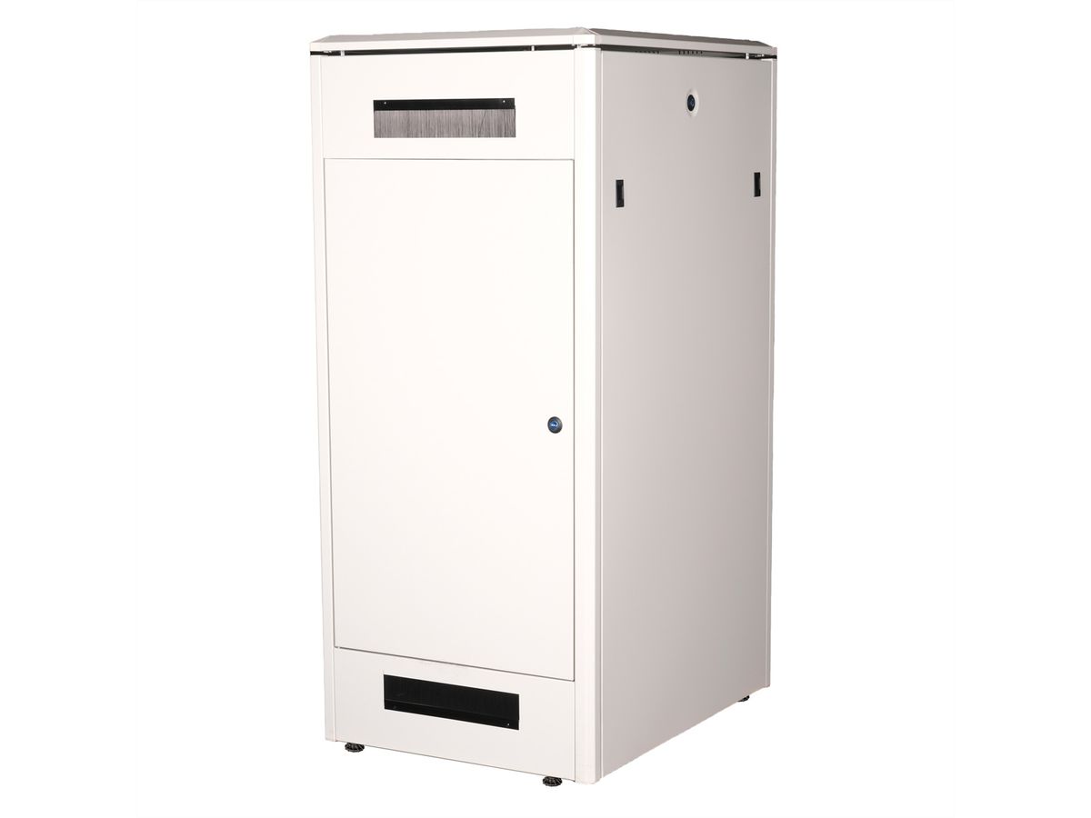 ROLINE 19-inch Network Cabinet Pro 26 U, 600x800 WxD glass door grey