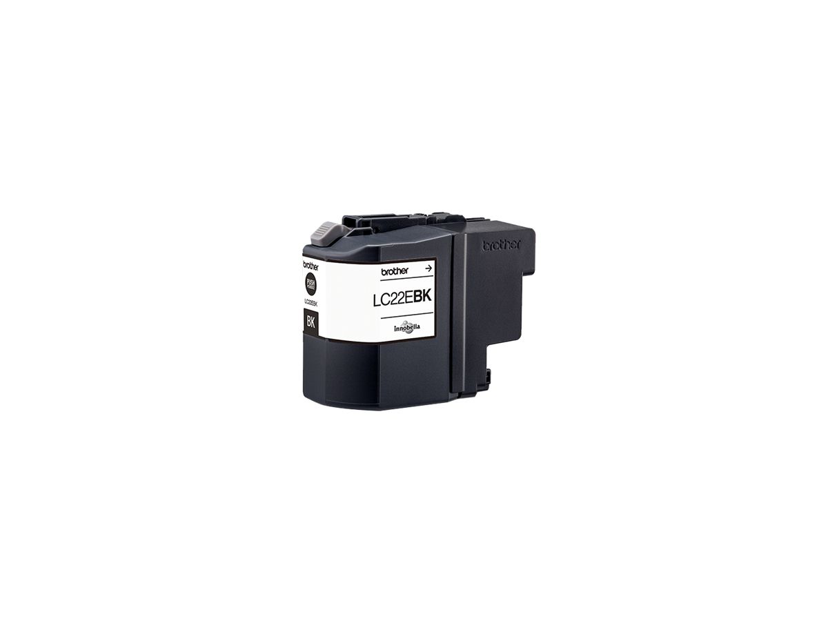 Brother LC-22EBK 2400pages Black ink cartridge