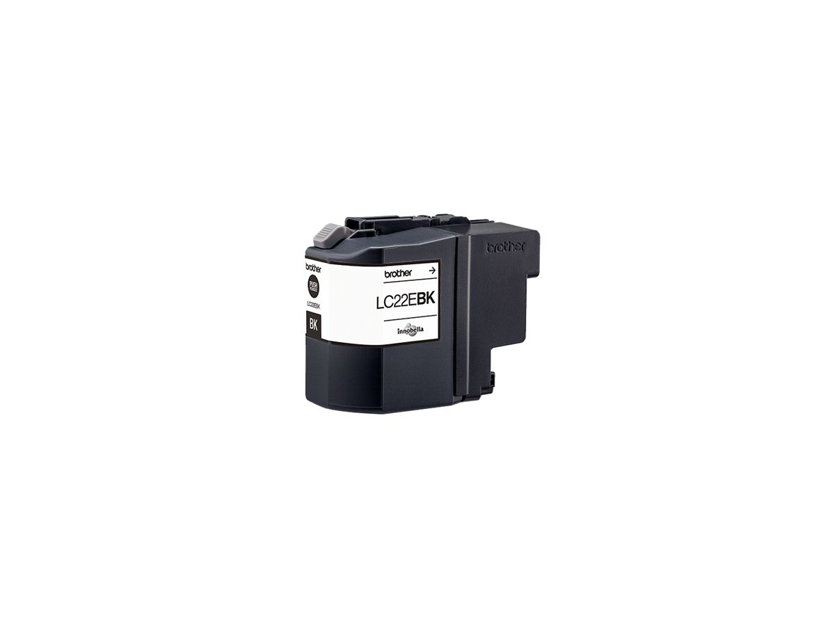 Brother LC-22EBK 2400pagina's Zwart inktcartridge