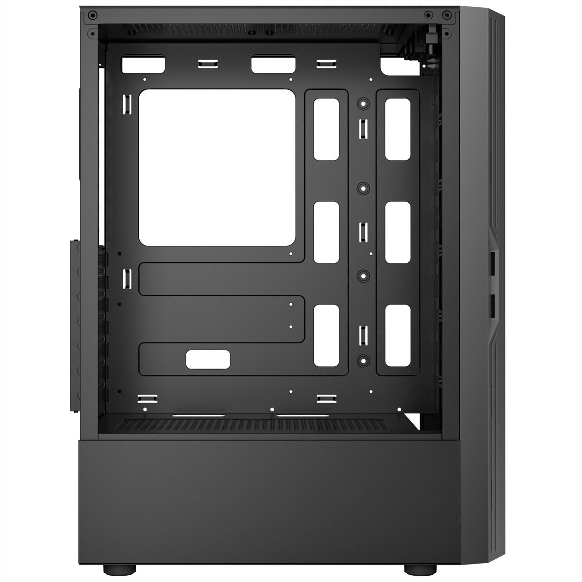 ANTEC AX20 PC case Midi Tower Gaming ATX, black